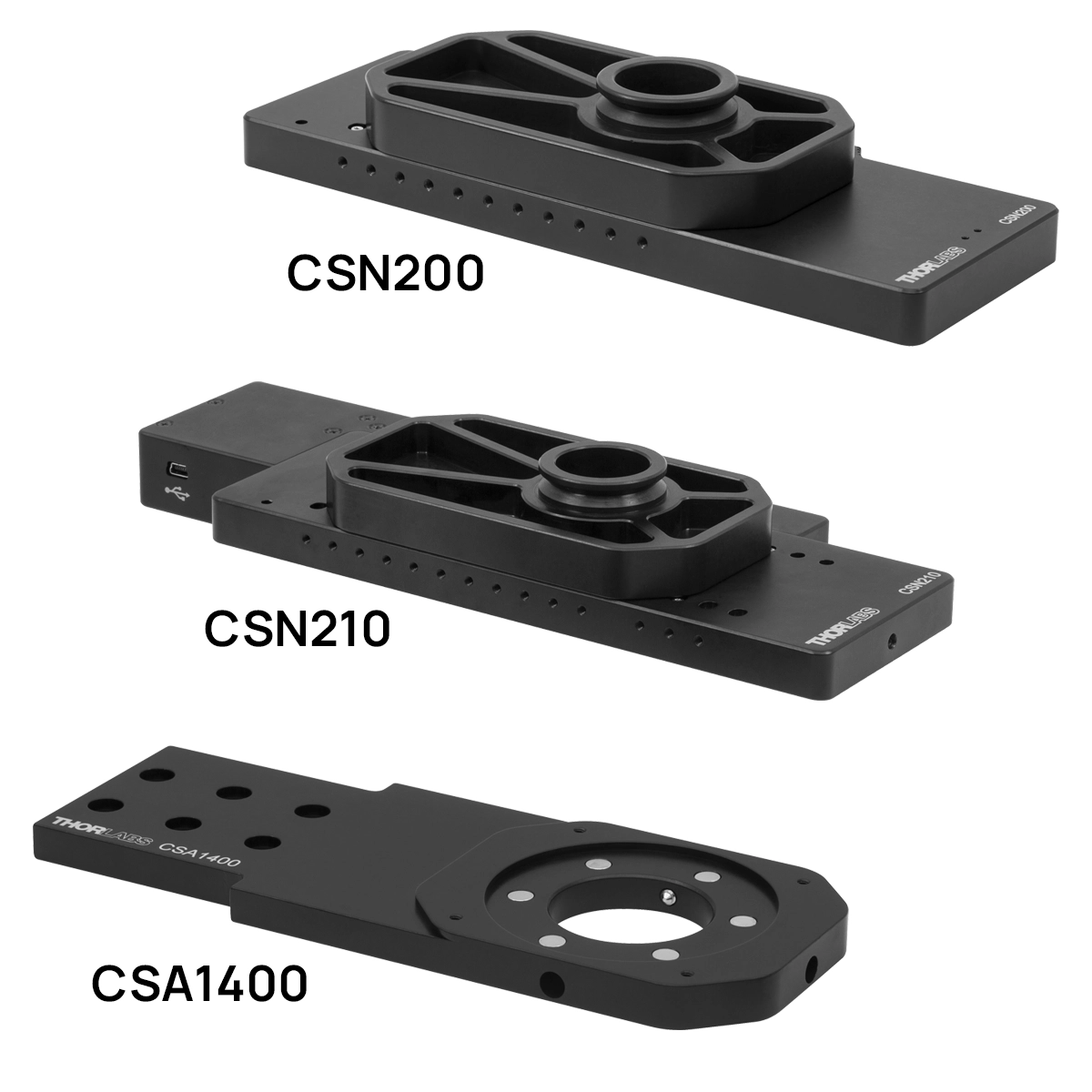 Thorlabs · DIY Cerna®システム用対物レンズ取付け部品