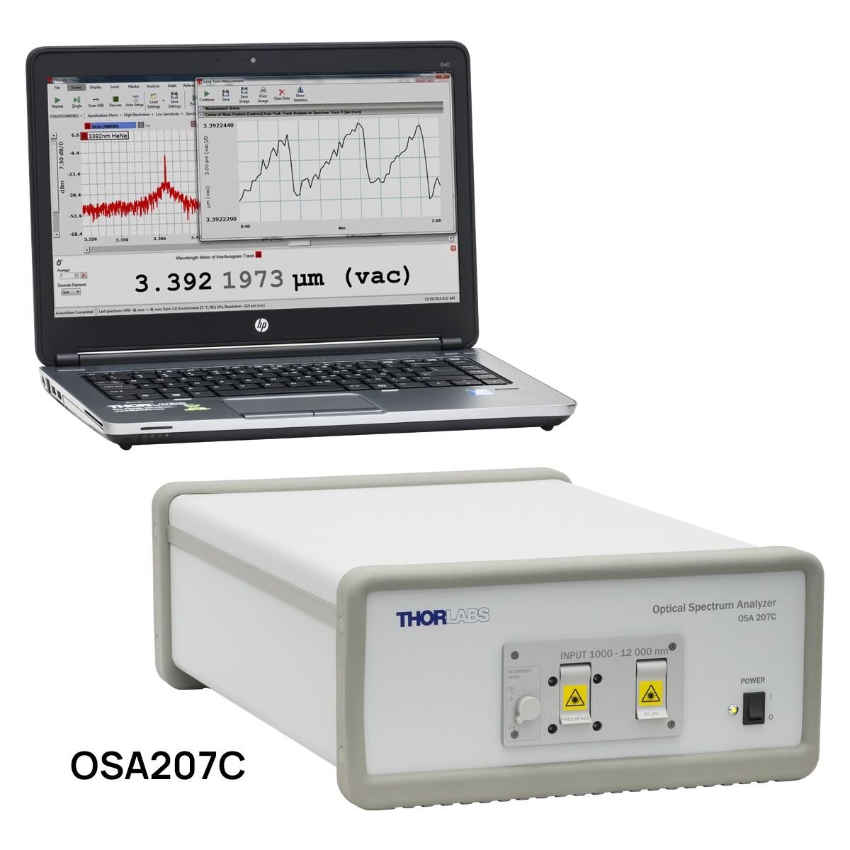 Thorlabs · 光スペクトラムアナライザ(光スペアナ、OSA)