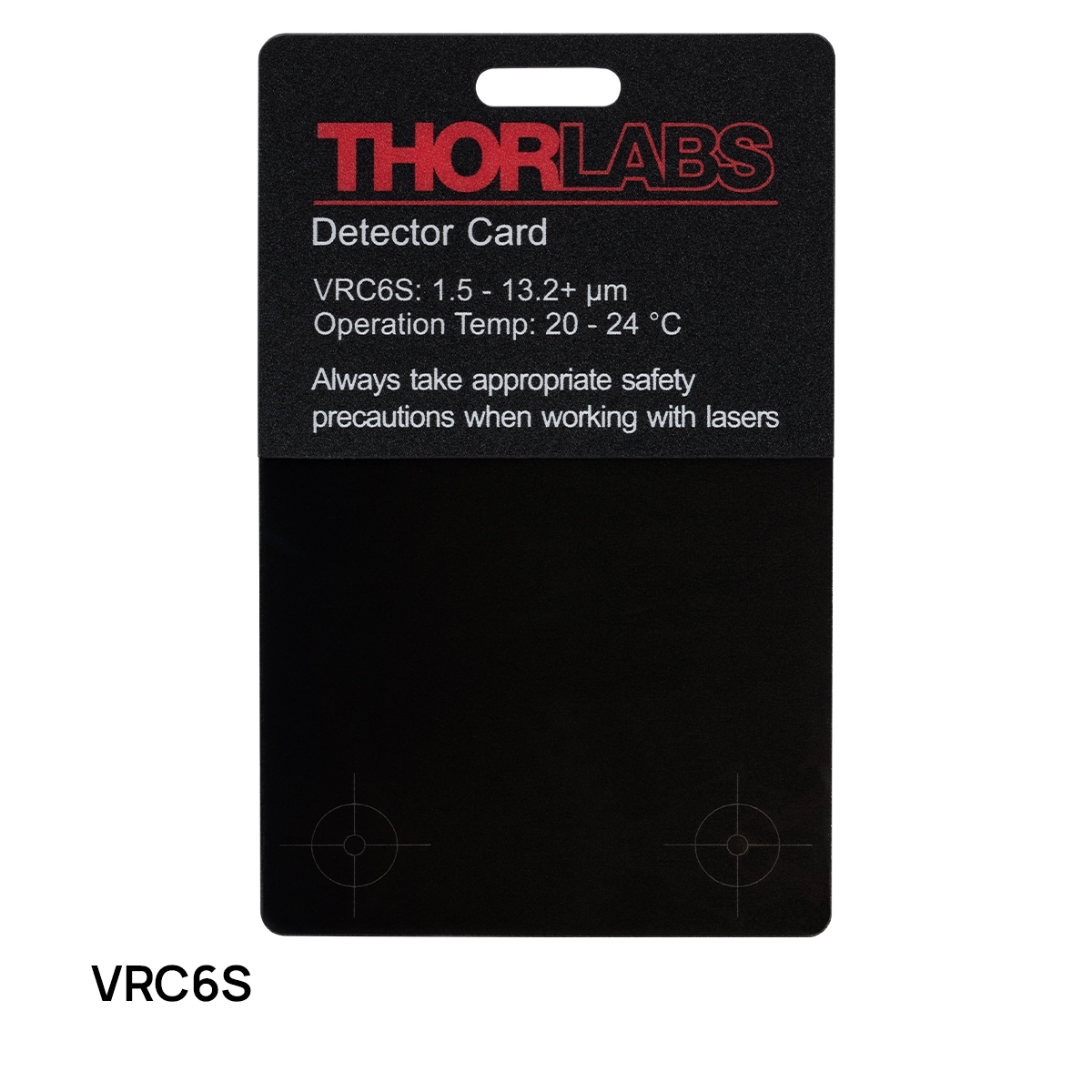 Thorlabs · レーザー用ビュワーカード(センサーカード)