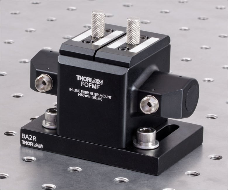 Thorlabs · Multimode Fiber Optic Filter/Attenuator Mounts