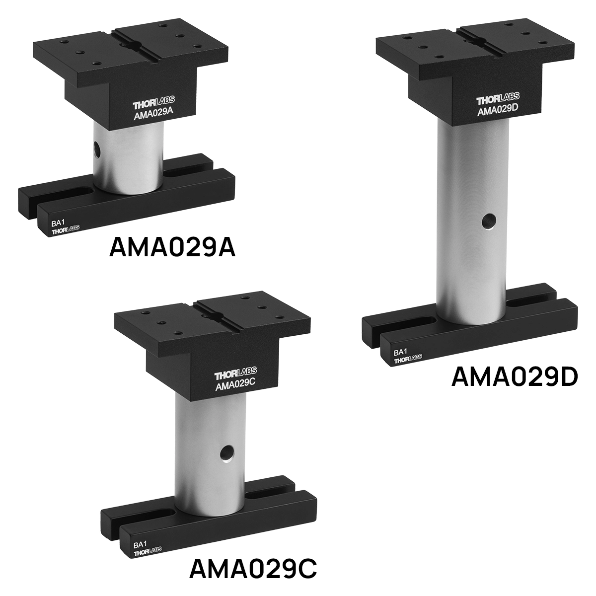 t-plate エグゼクティブモデルセット Thorlabs · Multi-Axis Flexure Stage Accessories: Extension Platforms