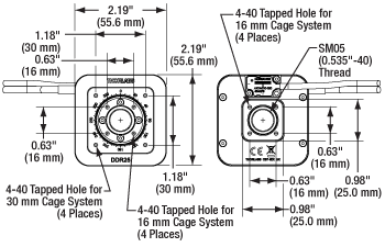 Thorlabs · Compact Direct Drive Rotation Mount