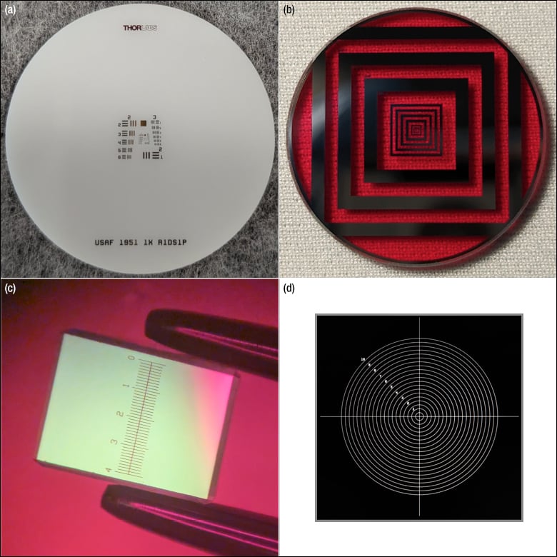Ground Target Reticule Thorlabs · Calibration Targets