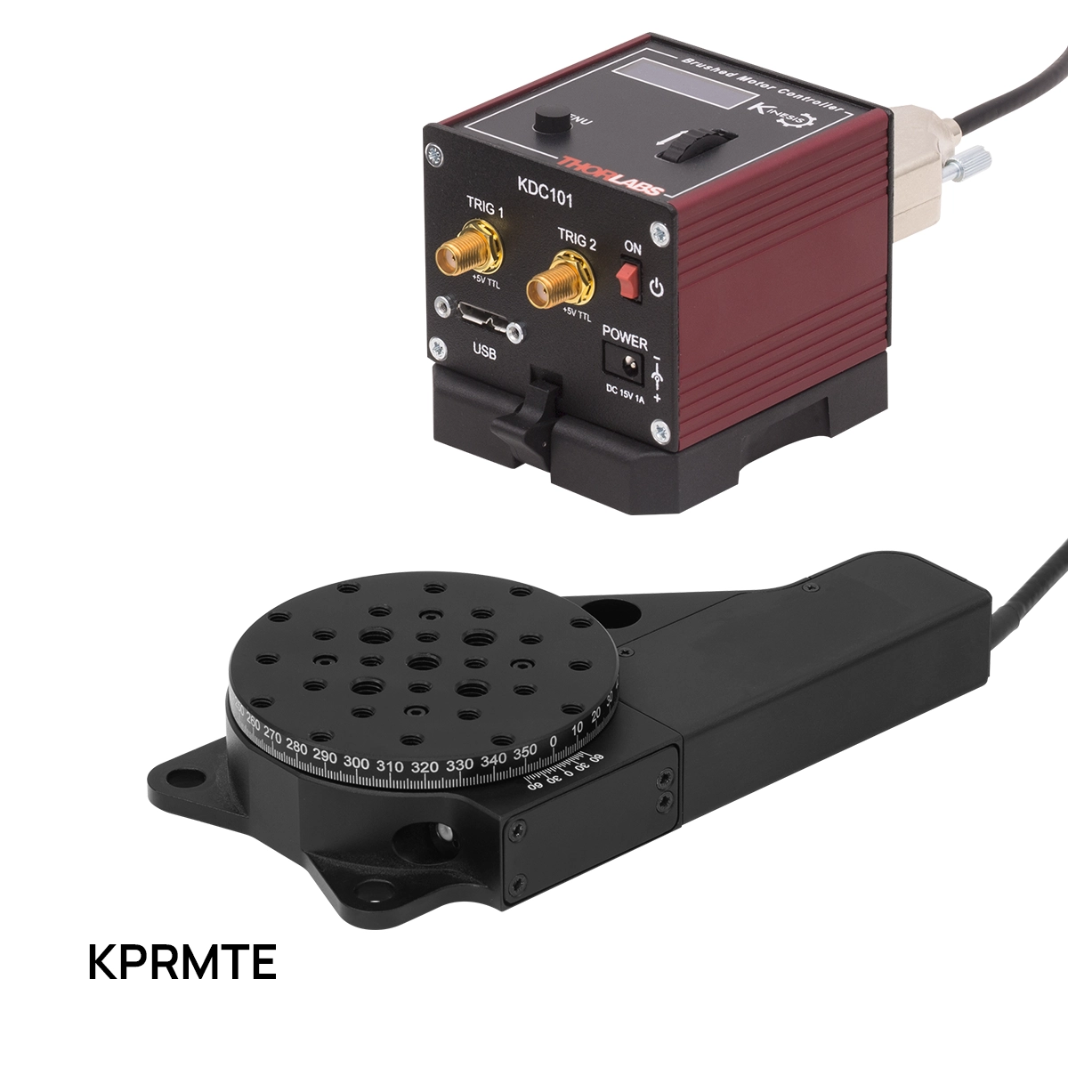 Thorlabs · Motorized Precision Rotation Stage with DC Servo Motor
