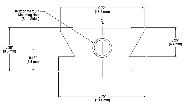 Thorlabs · Dovetail Optical Rails