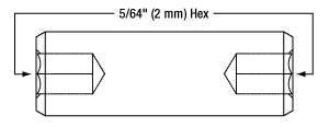 Thorlabs · Optical Posts: Ø1/2" and Ø12 mm