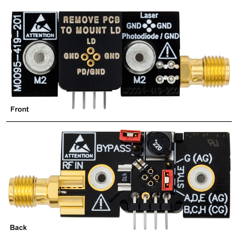 Thorlabs · Pigtailed Laser Diode Mount