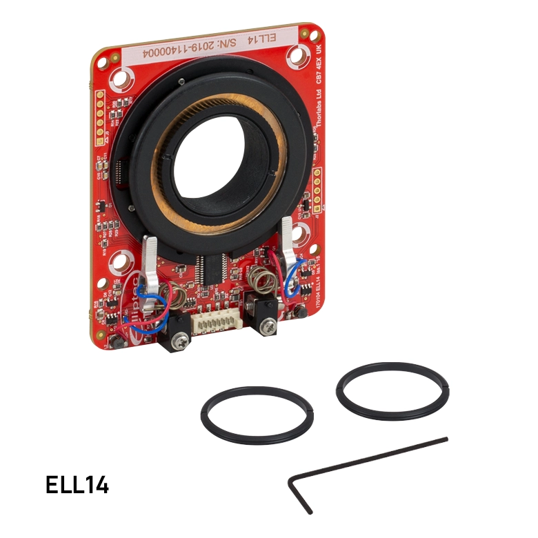 Thorlabs · SM1-Threaded Rotation Mount with Resonant Piezoelectric Thorlabs · SM1-Threaded Rotation Mount with Resonant Piezoelectric