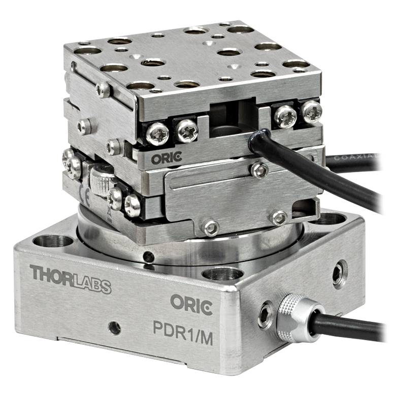 Thorlabs · ORIC® Rotation Stages with Piezoelectric Inertia Drive