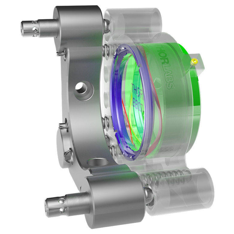 トルマリネーテッドスフィア/玉trm01 Thorlabs · Polaris® Low-Distortion Kinematic Mirror Mounts for Ø19