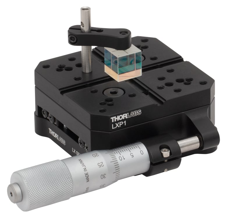 Thorlabs · 25 mm Travel Compact 3-Axis Manual Stage, Crossed