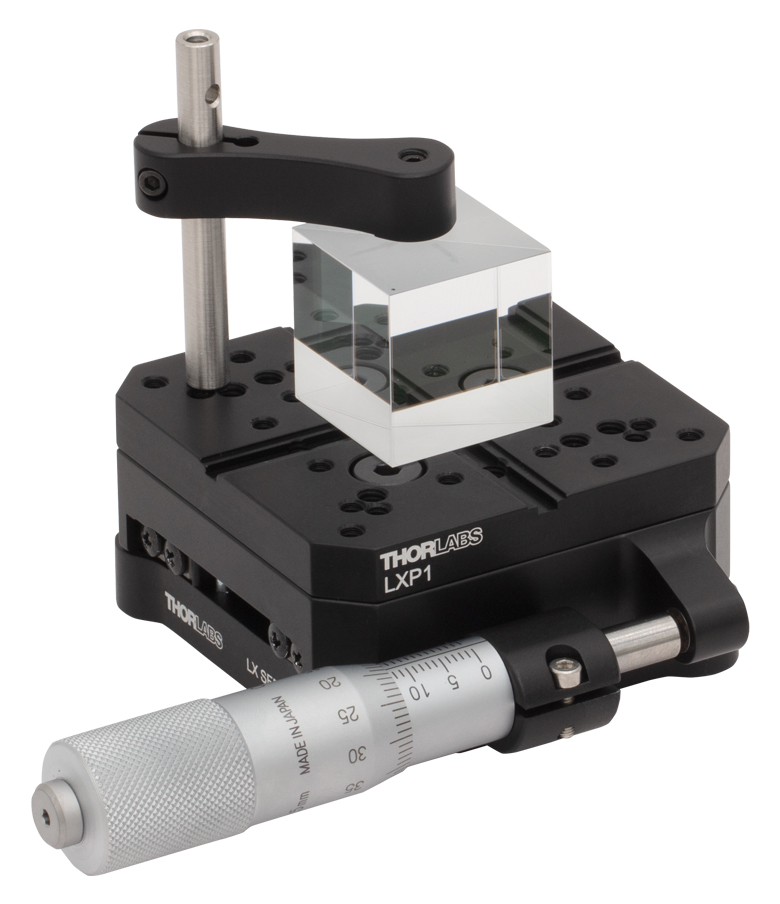 Thorlabs · 25 mm Travel Compact 2-Axis Manual Stages, Crossed