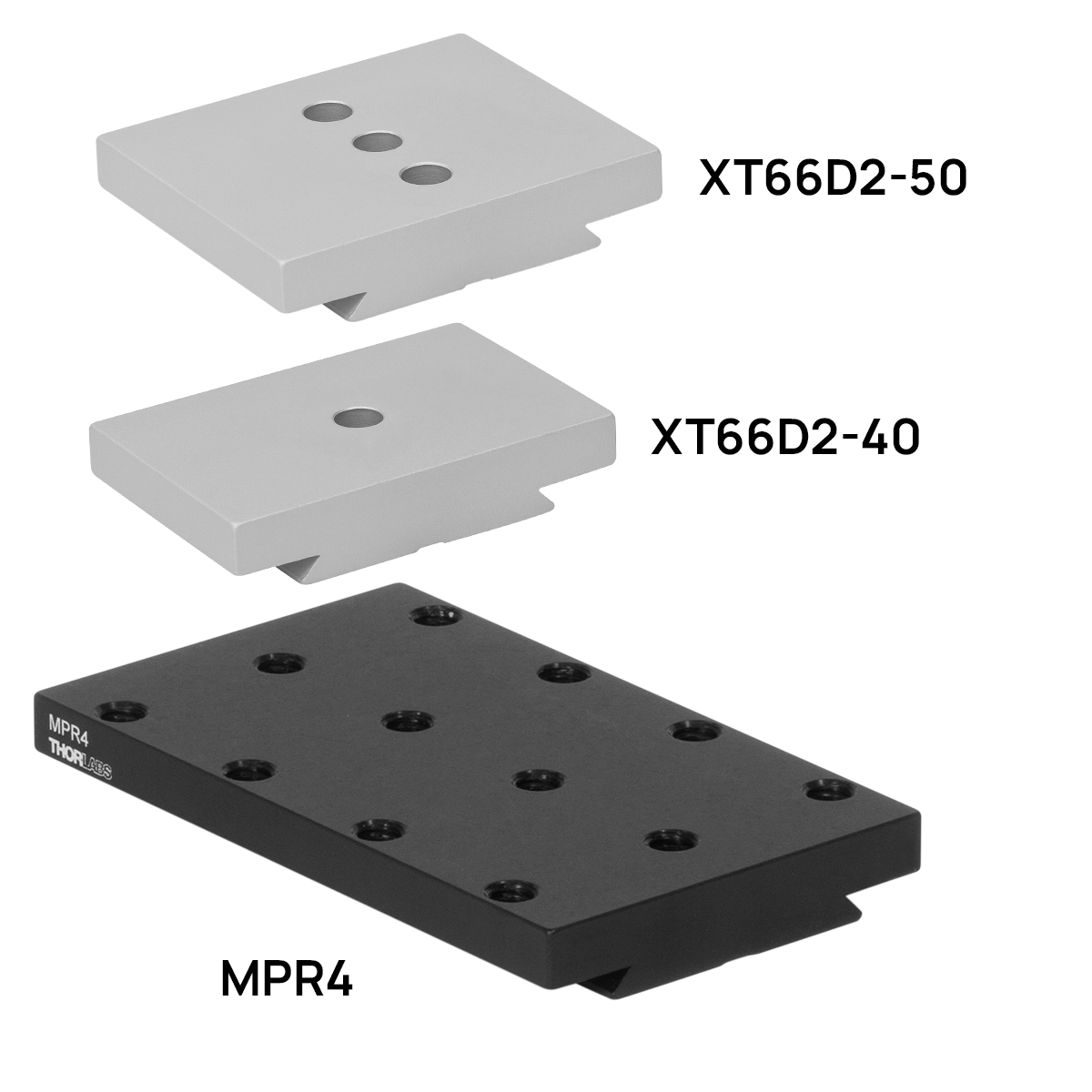 Mounting Platforms for 66 mm Rails · ソーラボジャパン (Thorlabs)