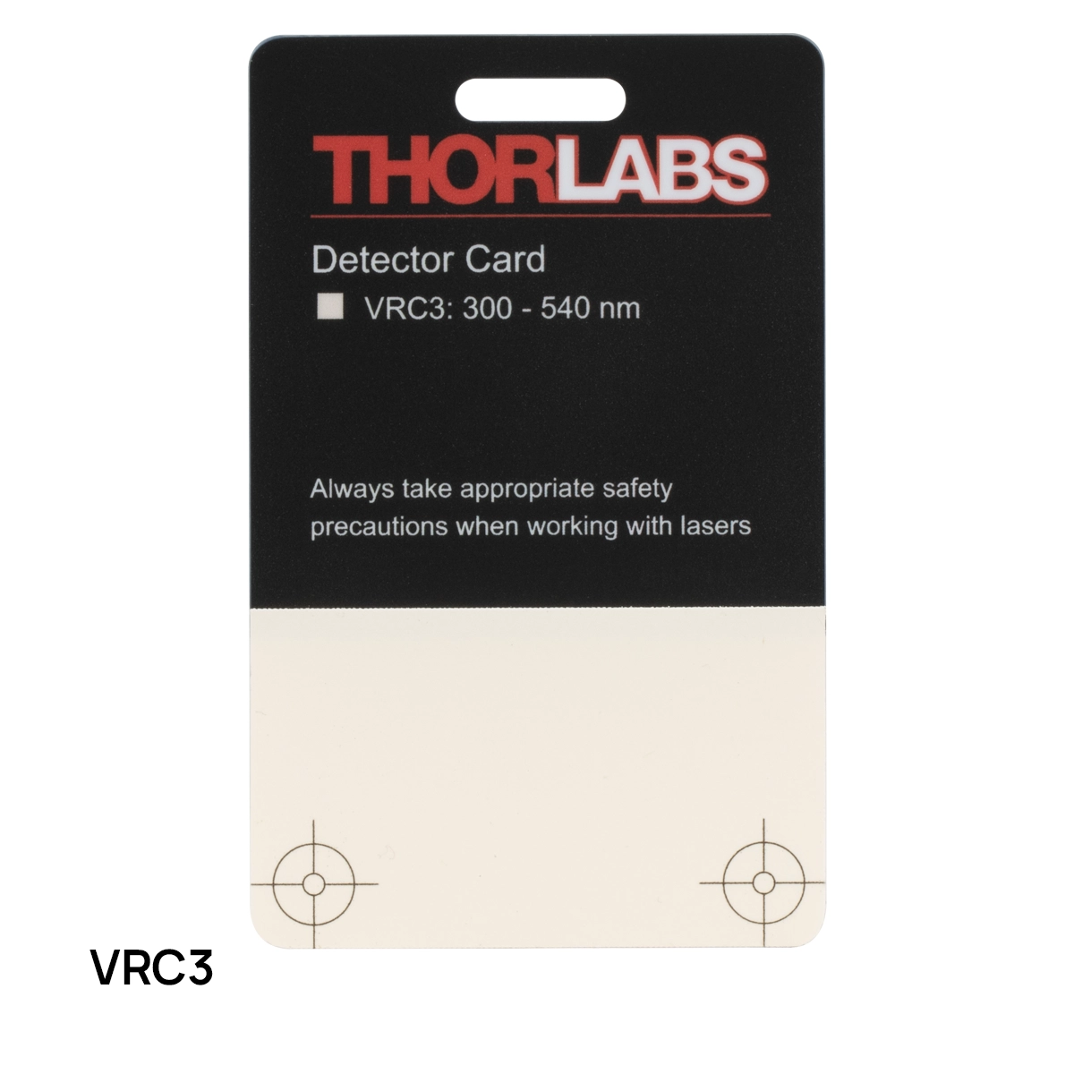 Thorlabs · レーザー用ビュワーカード(センサーカード)