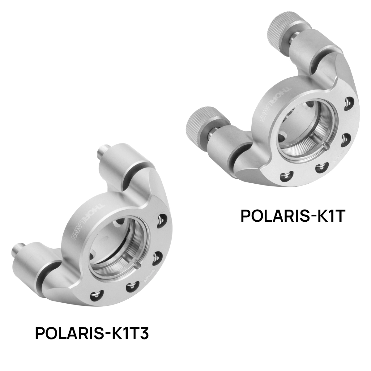 Thorlabs · Polaris® SM1-Threaded Low-Drift Kinematic Mirror Mounts