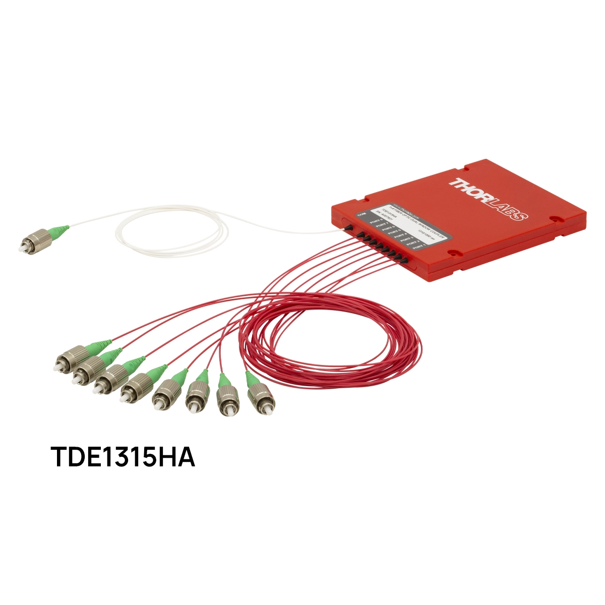 Thorlabs · 1x8シングルモードファイバースプリッタ