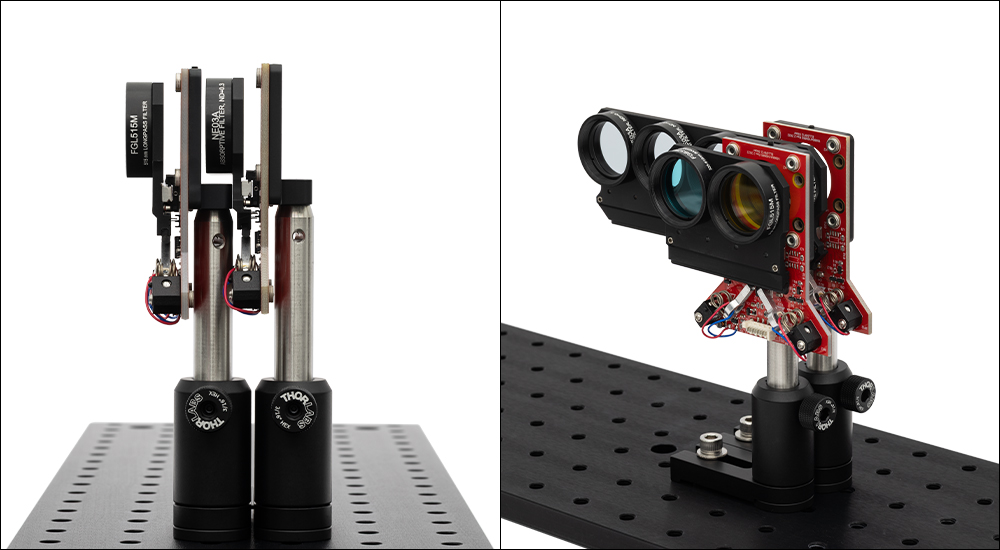 Thorlabs · Multi-Position Sliders with Resonant Piezoelectric Motors