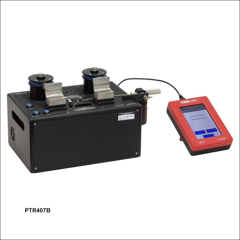 Thorlabs · Vytran® Fiber Recoaters with UV LEDs and Proof Testers