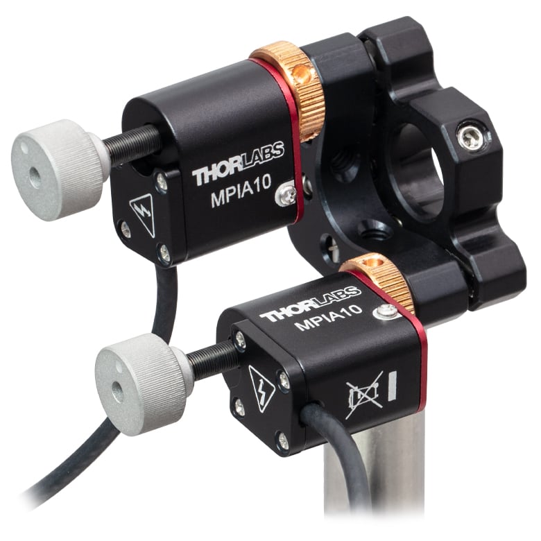 Thorlabs · キネマティックミラーマウント、2アジャスタ