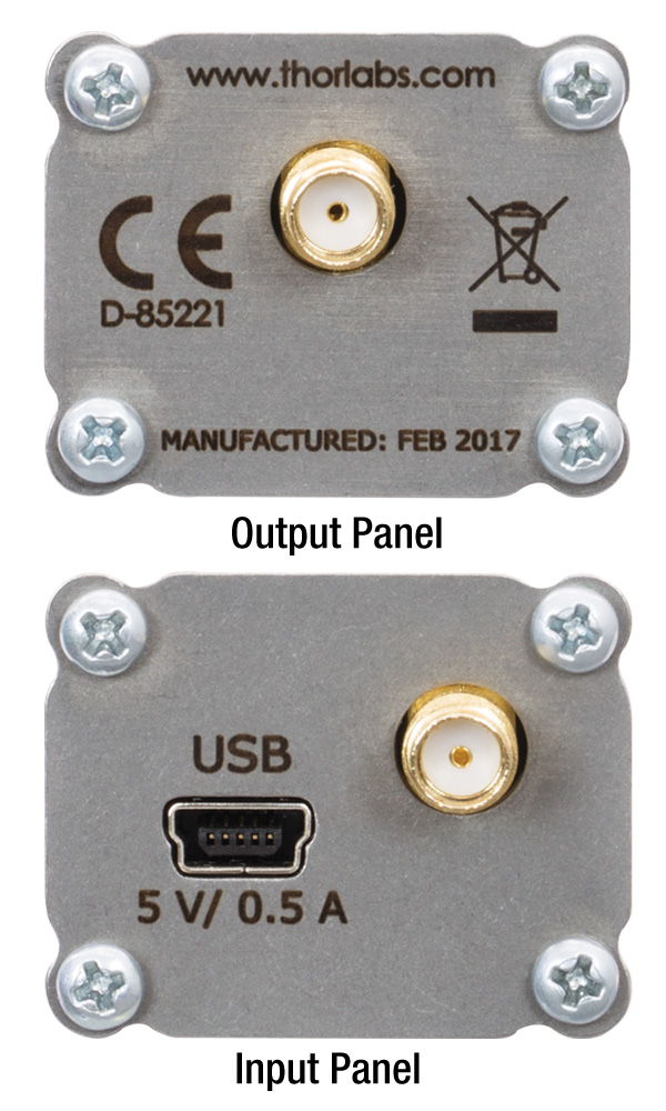 Buffer Module Price Sma Thorlabs · High-Speed Voltage Buffer, SMA Feedthrough