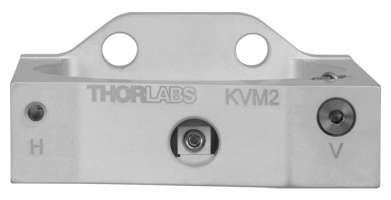 Thorlabs · 小型キネマティックミラーマウント、上操作型、組み込み