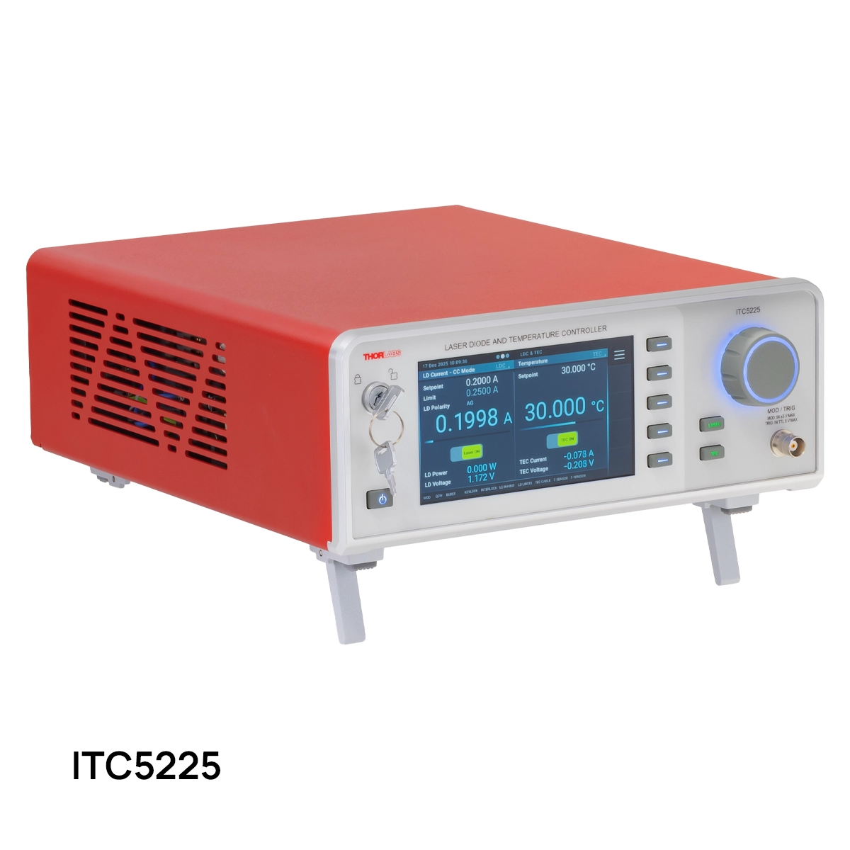 Thorlabs · Combined 2 A Laser Diode / QCL Driver and 90 W TEC
