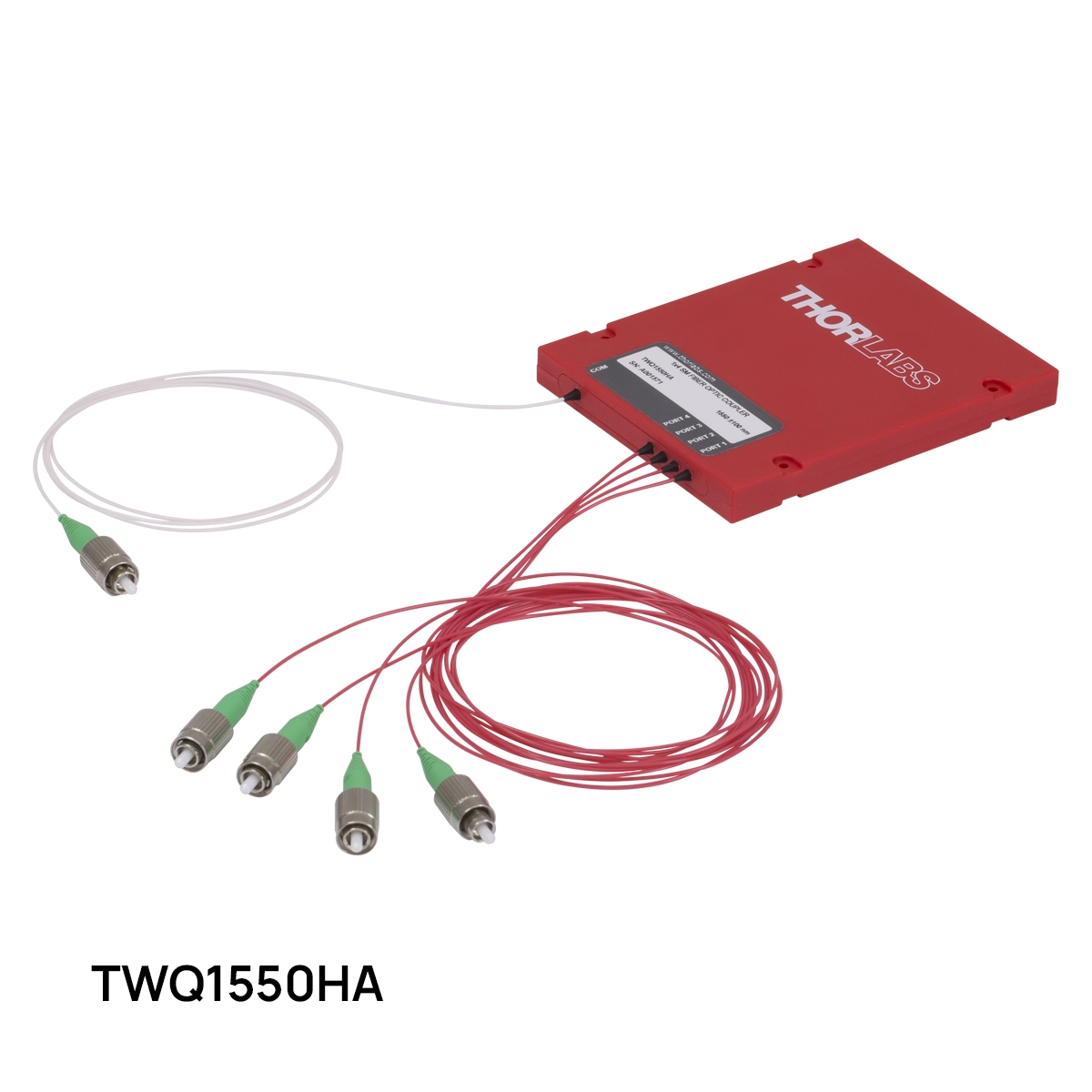 Thorlabs · 1x4シングルモード光ファイバーカプラー