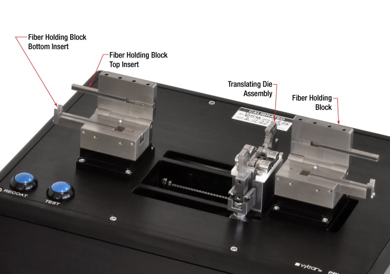 Thorlabs · Vytran® Polyimide Fiber Recoater with Linear Proof Tester