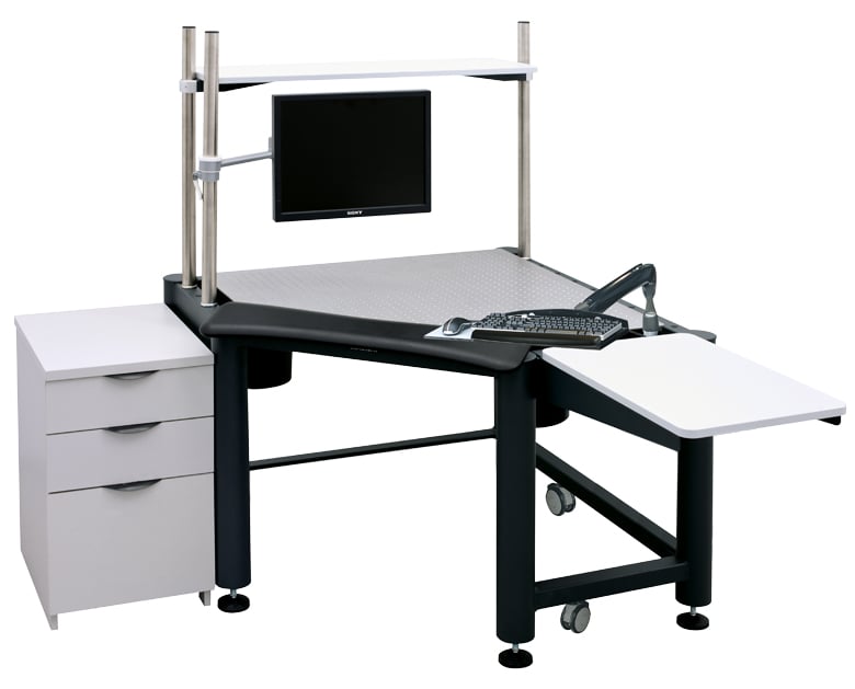 Thorlabs · Corner ScienceDesk™ Workstations with Included Breadboard