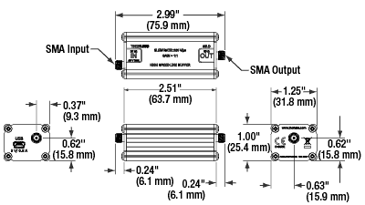 Buffer Module Price Sma Thorlabs · High-Speed Voltage Buffer, SMA Feedthrough