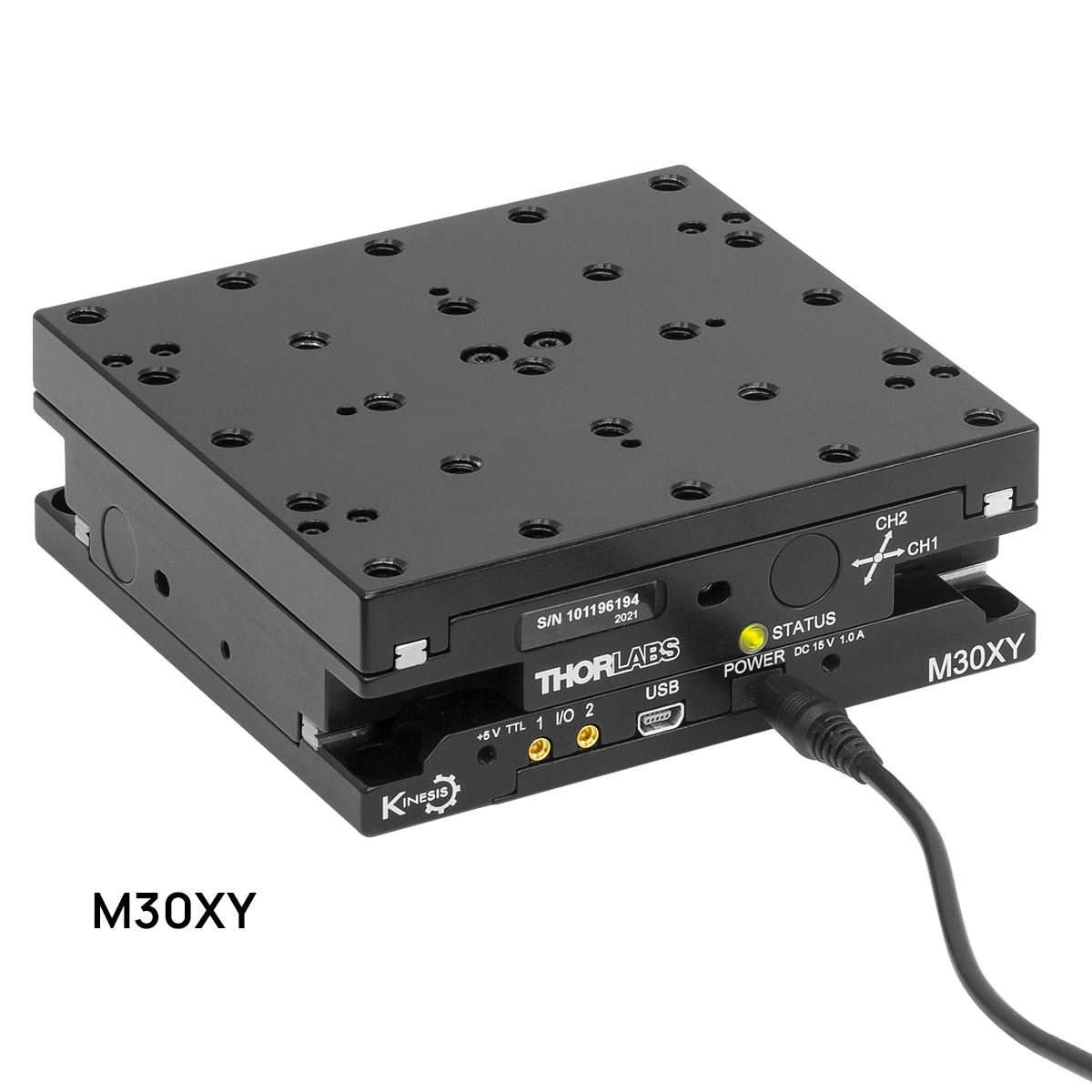 Thorlabs · XY移動ステージ(リニアステージ)Kinesis® 、移動量30 mm