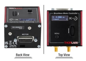 Thorlabs · ブラシレスDCサーボモーターコントローラーK-Cube®