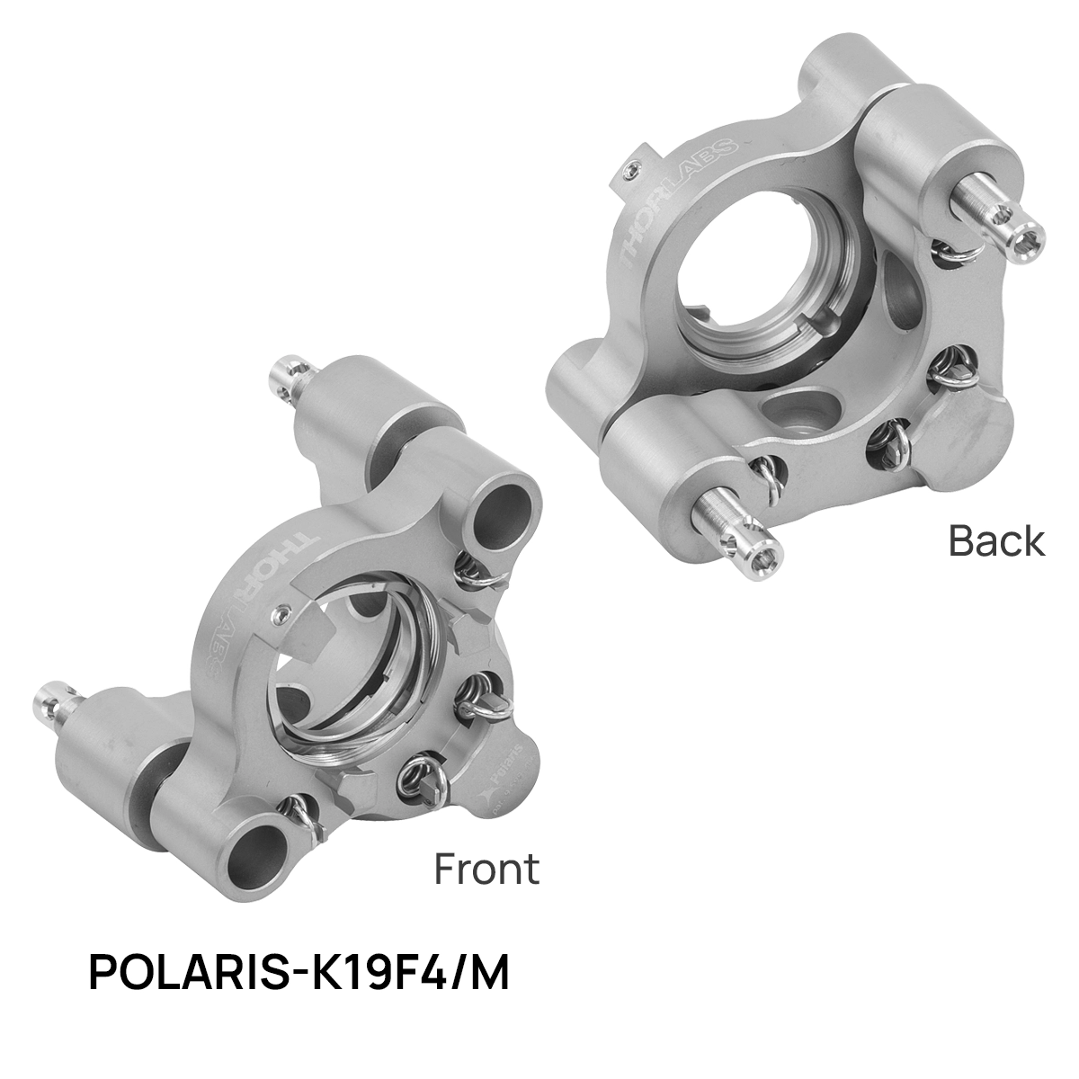 Thorlabs · Polaris® Low-Distortion Kinematic Mirror Mounts for Ø19