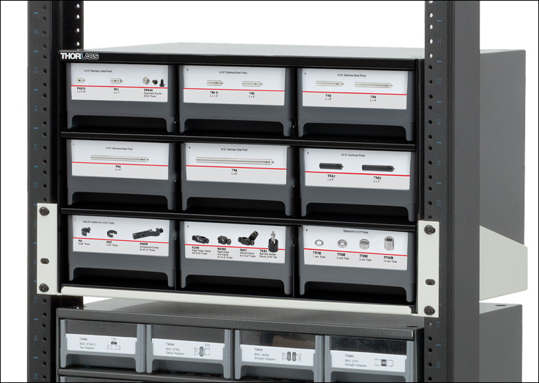 Streamlab Rack Kit Thorlabs · Mechanical Essentials Kits: Posts and Accessories