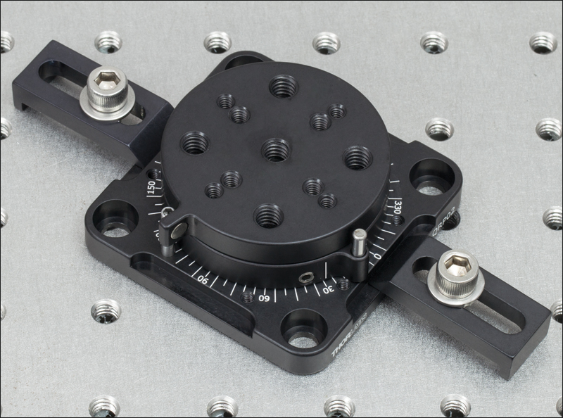 Lockable Rotation Stage Thorlabs · Manual 360° Rotation Stage with Two Hard Stops