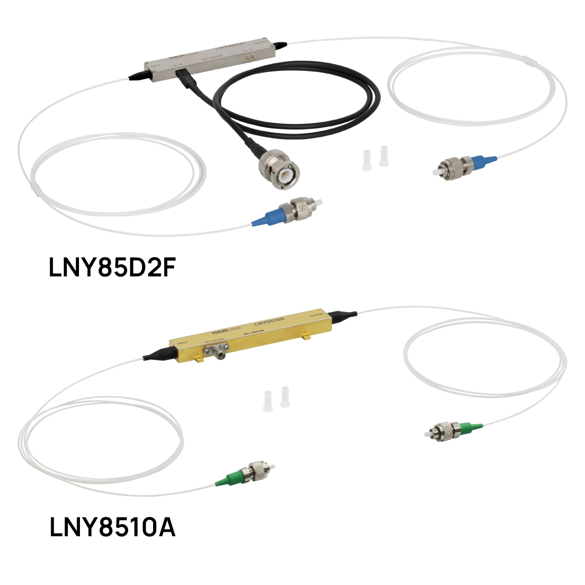 Thorlabs · LN変調器(ファイバー結合型電気光学(EO)変調器)、830 nm