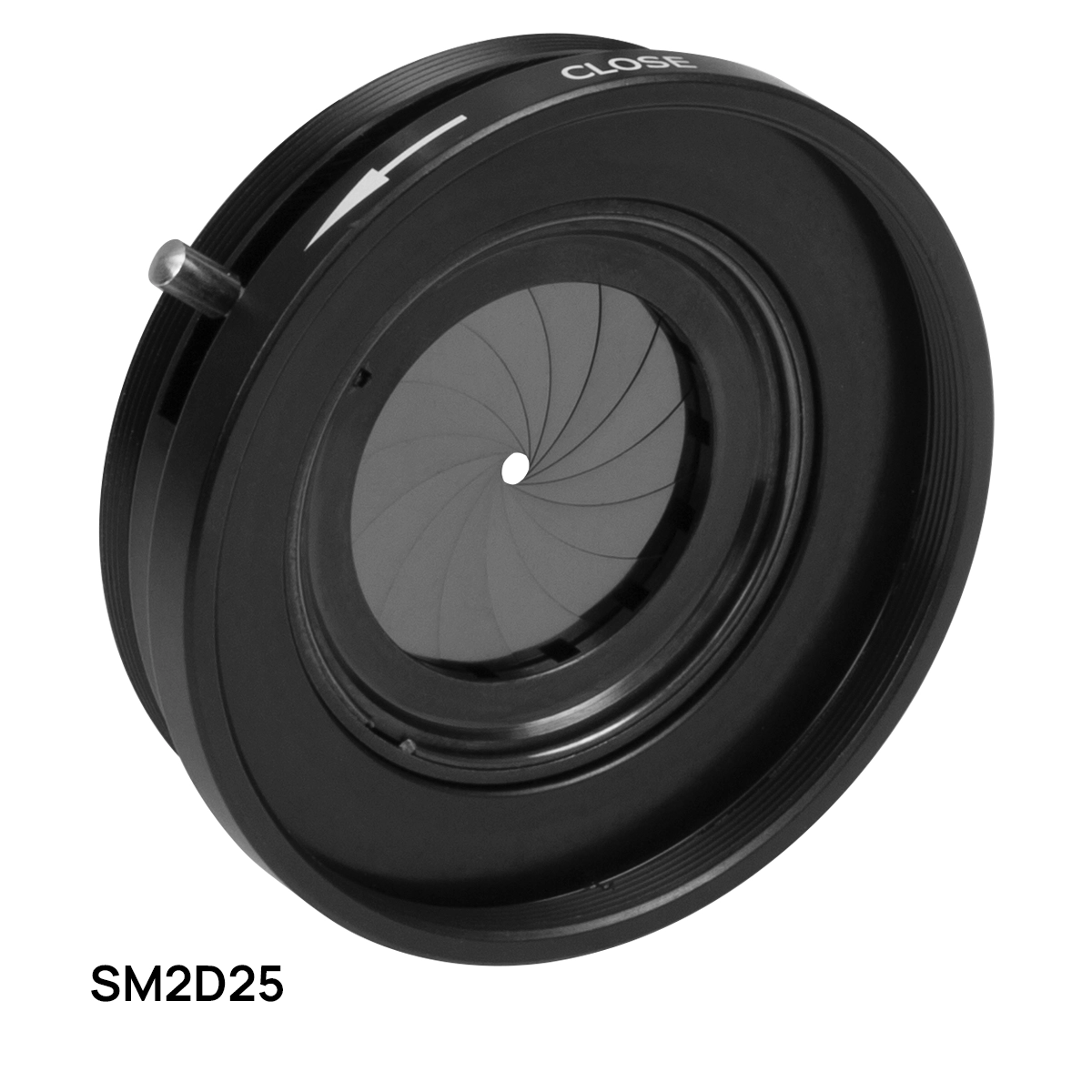 Thorlabs · Lever-Actuated, SM-Threaded Iris Diaphragms
