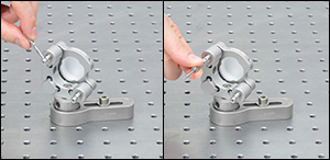 Thorlabs · Polaris® Clear-Edge Glue-In Kinematic Mirror Mounts