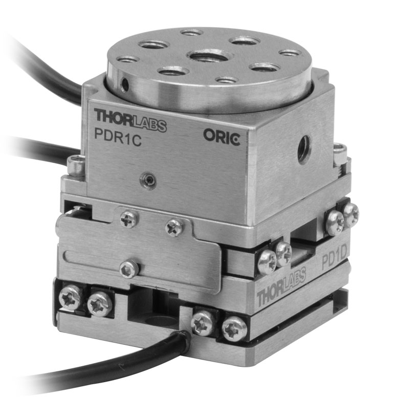 Thorlabs · ORIC® Rotation Stages with Piezoelectric Inertia Drive