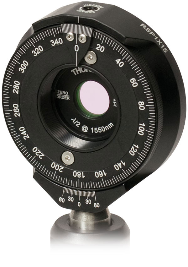 Thorlabs · Mounted Zero-Order Half-Wave Plates