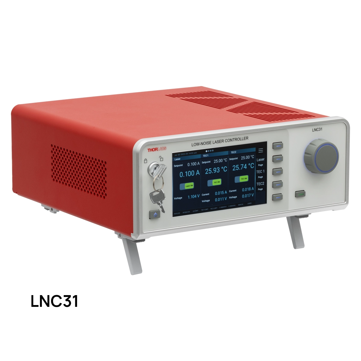 Thorlabs · Low-Noise Laser Diode Driver with Dual-Channel Thorlabs · Low-Noise Laser Diode Driver with Dual-Channel
