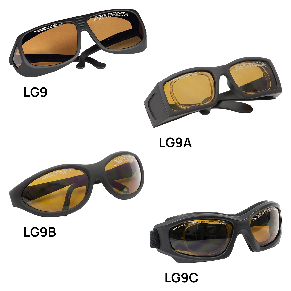 Thorlabs · レーザー保護メガネ、安全規格認証済み