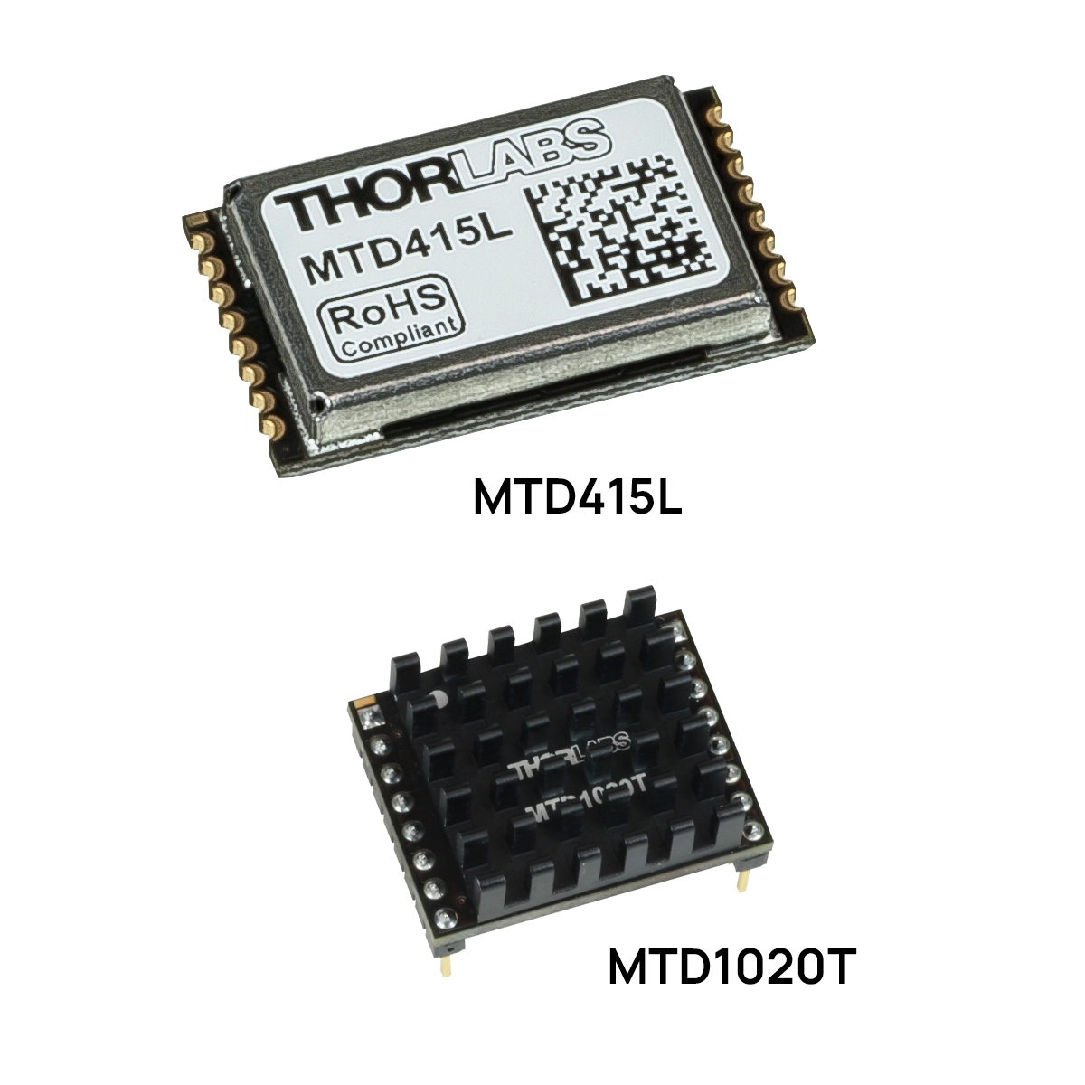 Thorlabs · 組み込み用温度コントローラー、SMTまたはTHTパッケージ