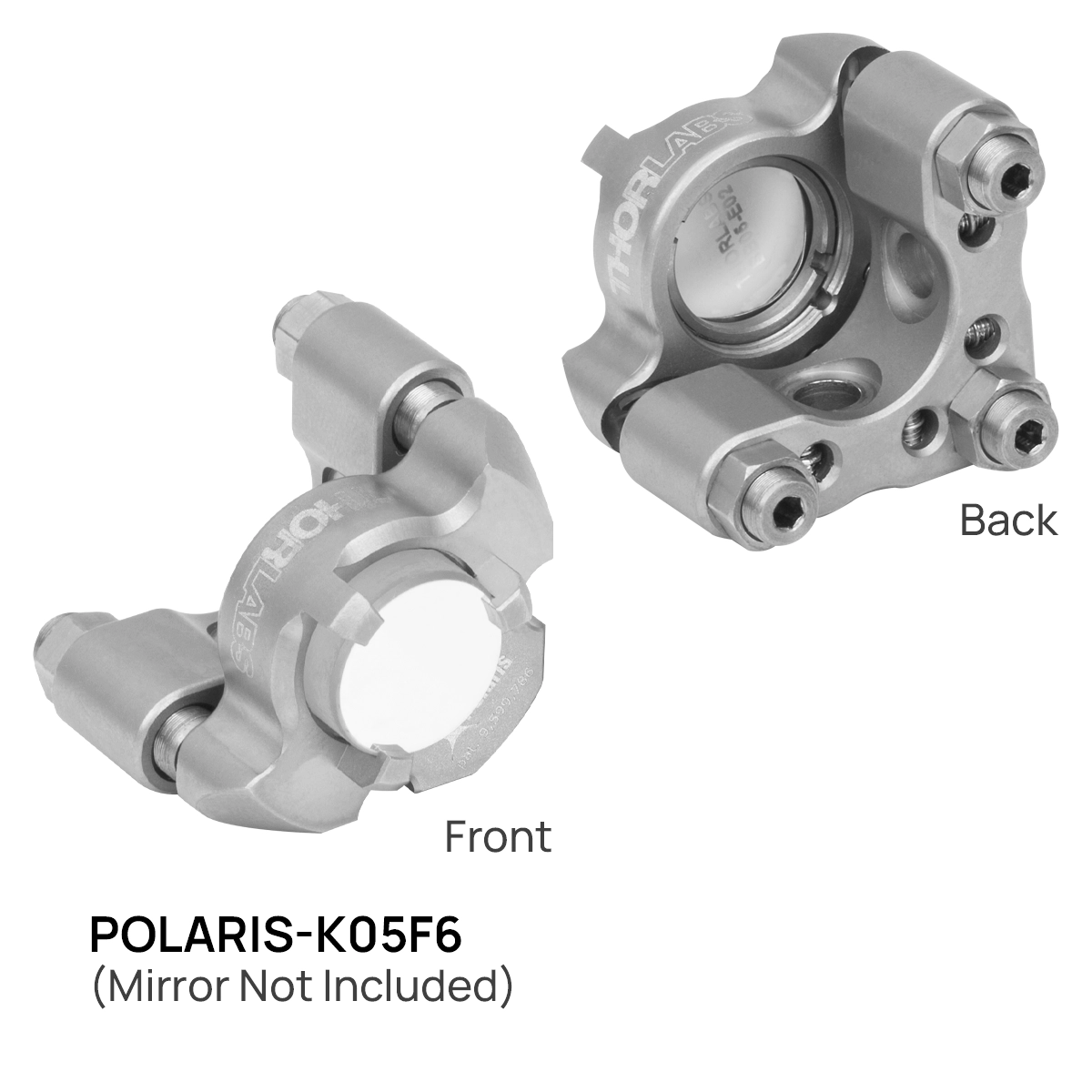 Thorlabs · Polaris®低歪みキネマティックミラーマウント、Ø12.7 mm(Ø1