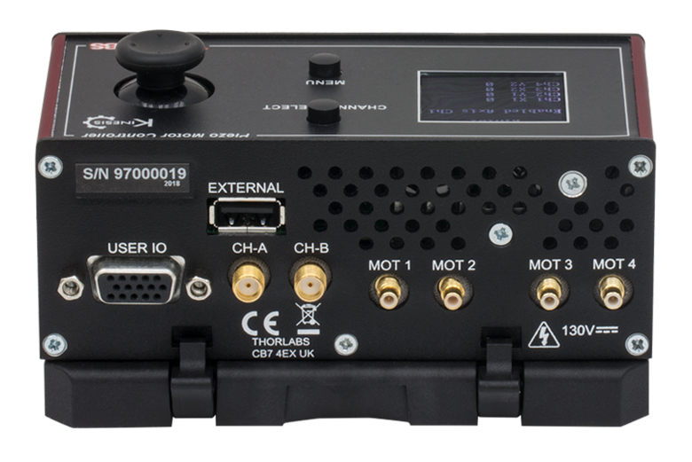 Thorlabs · K-Cube® Piezo Inertia Actuator Controllers
