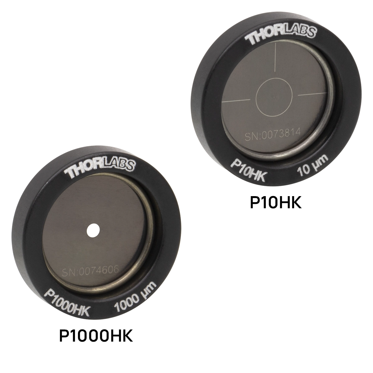 Circular Precision Pinholes, Stainless Steel Foils · ソーラボ