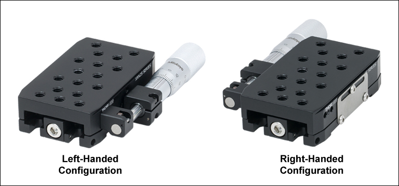 Compact Quick-Connect Linear Stages, 25 mm Travel, Crossed-Roller