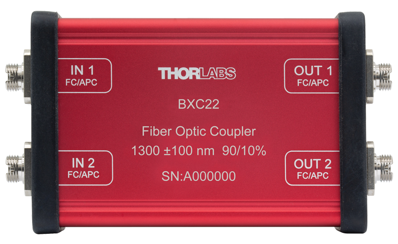 Thorlabs · OCT Fused Fiber Optic Couplers