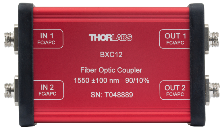 Thorlabs · 2x2偏波保持ファイバーカプラー(タップ)、1480 nm