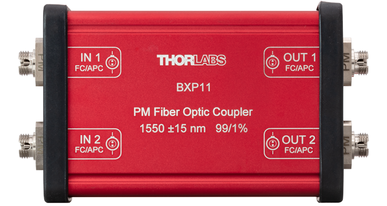 Thorlabs ADAFC3 FC/APC Optical Fiber Coupler – New